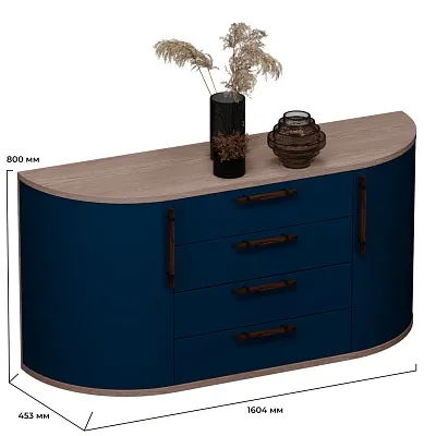 Комод радиусный на 1600 мм P746