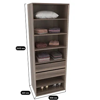 Шкаф с ящиками с подсветкой M900.60-4