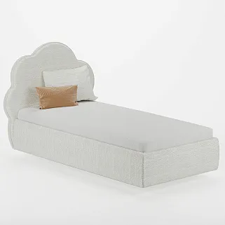 Кровать односпальная мягкая CLOUD  с подъемным механизмом, 90x190