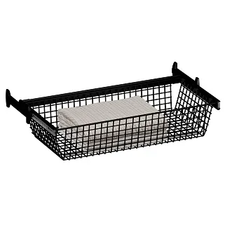 BELLE Корзина для белья 900 мм, цвет черный, BE90BABL