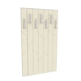 Панель мягкая с крючками P170