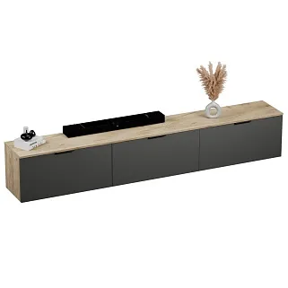 Тумба навесная, 3 ящика R5124