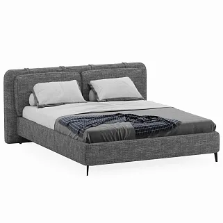 Кровать двуспальная мягкая STANLEY, 180x200