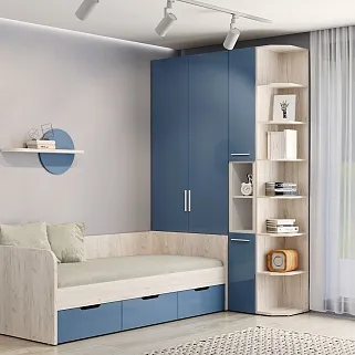 Шкаф двухдверный с фальш-панелью LG212.4-90