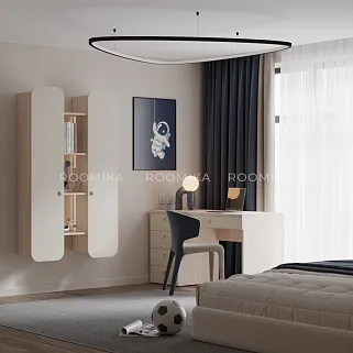 Навесной книжный шкаф  с подсветкой LG342.300