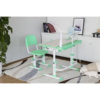 Комплект парта + стул трансформеры DISA GREEN