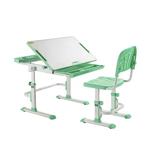 Комплект парта + стул трансформеры DISA GREEN