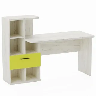 Рабочий стол со встроенным стеллажом HOF421