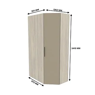 Шкаф угловой L209.44 L/R