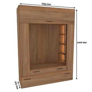 Секция для ТV с подсветкой L406.60