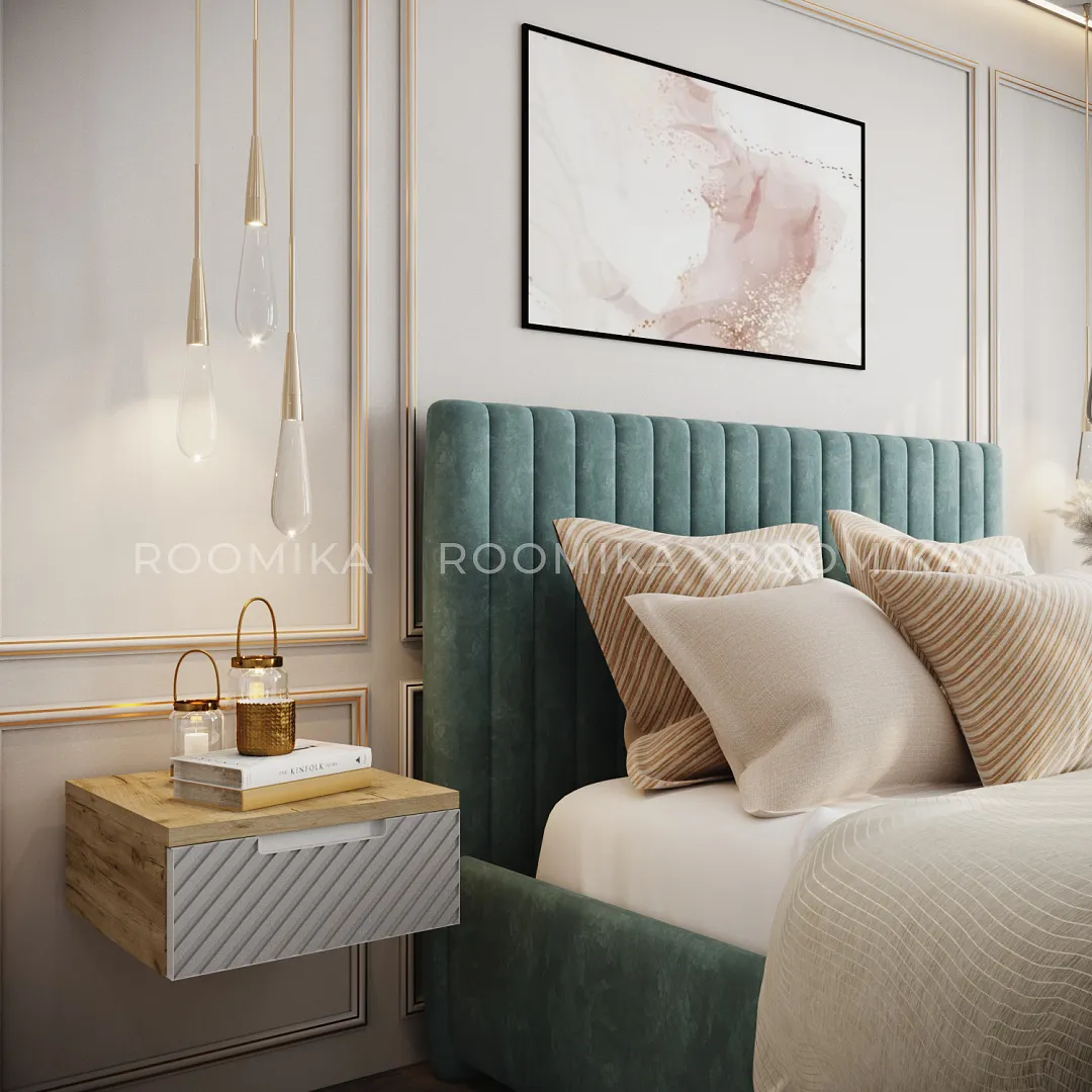 Кровать двуспальная мягкая ASTI  с подъемным механизмом, 140x200