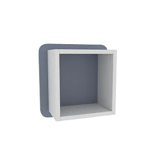 Полка навесная с панелью МДФ P100