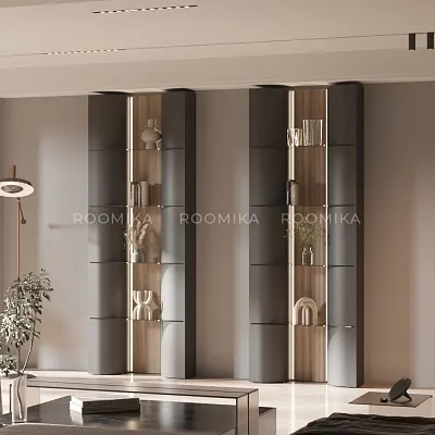 Стеллаж декоративный напольный с подсветкой FG300.250