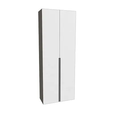 Шкаф двустворчатый, фасады в эмали LE-210.40-4