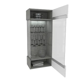 Шкаф навесной с подсветкой LG360 L/R