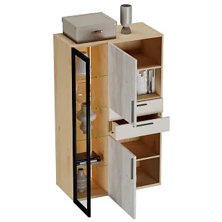 Шкаф комбинированный  R255 L/R