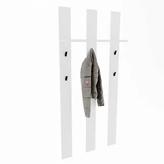 Панель широкая с полкой и крючками L-100