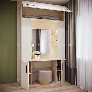 Стол туалетный с секцией и зеркалом L404.60