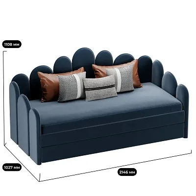 Мягкая кровать-диван SHELL, 90x190