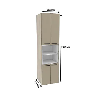 Шкаф книжный с нишей L228.60