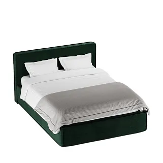 Кровать двуспальная мягкая OSTIN  с подъемным механизмом, 180x200