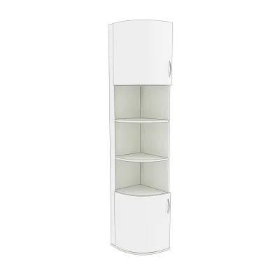 Шкаф завершающий узкий  с нишей P233.2 L/R