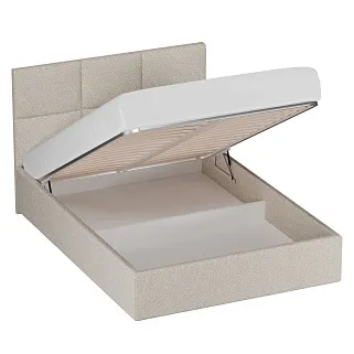 Кровать двуспальная мягкая VERSAL с подъемным механизмом, 140x200