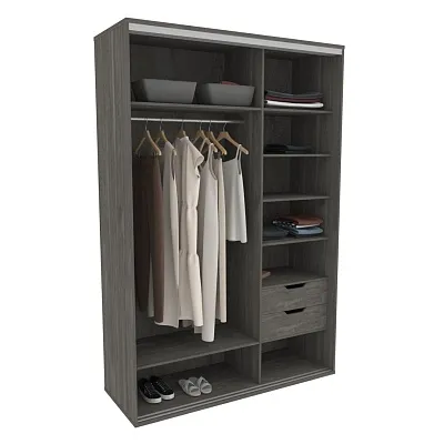 Шкаф-купе U160 тип 1 МДФ/зеркало