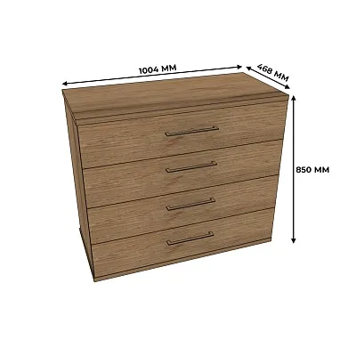 Комод 4 ящика C-703