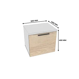 Тумба для обуви с 1 дверью L-460