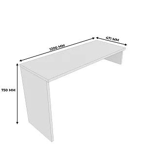 Стол письменный L-712 L/R