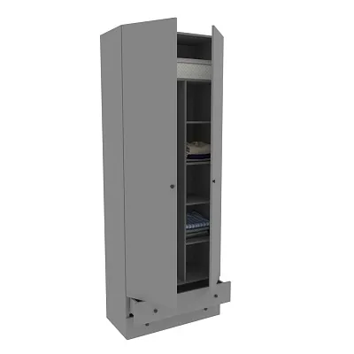 Шкаф двухдверный с ящиками L211.44