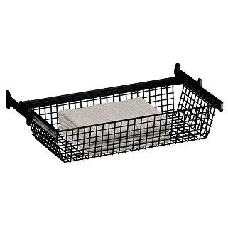 BELLE Корзина для белья 900 мм, цвет черный, BE90BABL