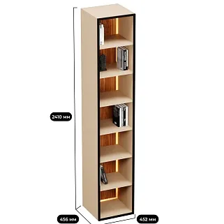 Шкаф напольный с подсветкой LF271.45