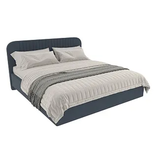 Кровать двуспальная мягкая FLY с подъемным механизмом, 160x200