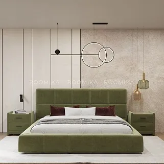 Кровать двуспальная мягкая QUADRO-soft  с подъемным механизмом, 160x200