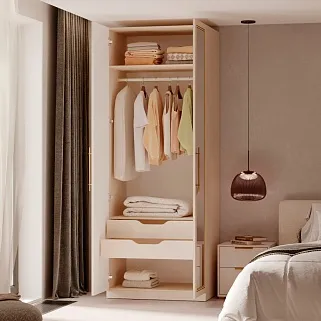 Шкаф двухдверный с зеркалом А210.60-3Z