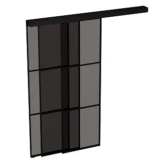 Стеклянная межкомнатная перегородка для кухни GRACE 18