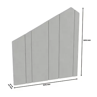 Мягкая стеновая панель в виде домика L153 L/R