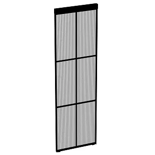 Составная перегородка для зонирования пространства, стекло Эстриадо GRACE 11