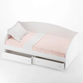 Кровать односпальная с ящиками P902N, 90x190