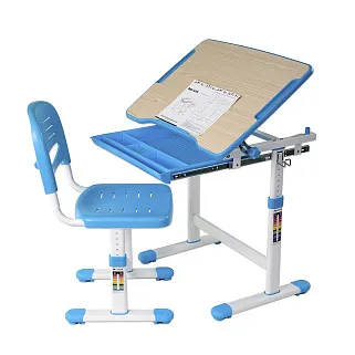 Парта для школьника Piccolino Blue