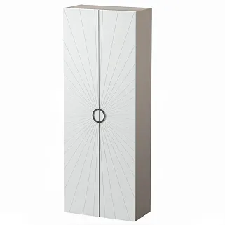 Шкаф 2 дверный, фрезерованные фасады в эмали LE-210.44-1