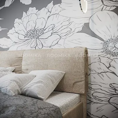 Кровать мягкая KOLIBRI KOL120 с подъемным механизмом, 120x200