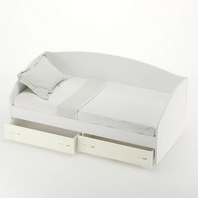 Кровать односпальная с ящиками P902N, 90x190