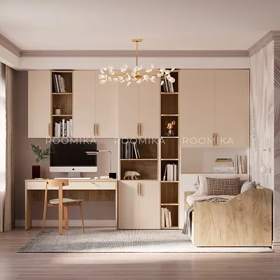 Шкаф книжный с нишей L228.44