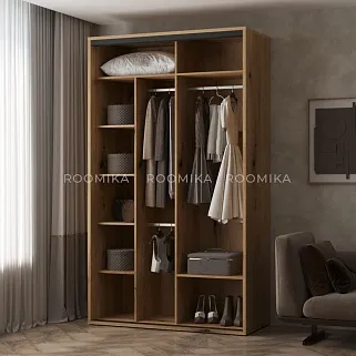 Шкаф-купе ХG140.60-2, профиль INTEGRO, фасад МДФ