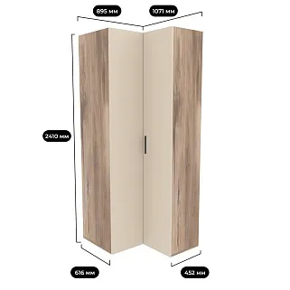 Шкаф угловой L207 L/R