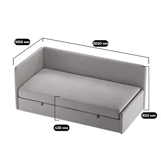 Диван раскладной RUBY М3