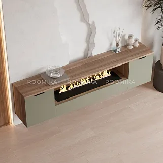 Тумба ТВ напольная с электрокамином LG549.351